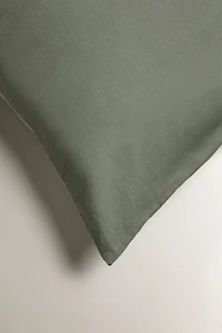 STRIPED COTTON PILLOWCASE