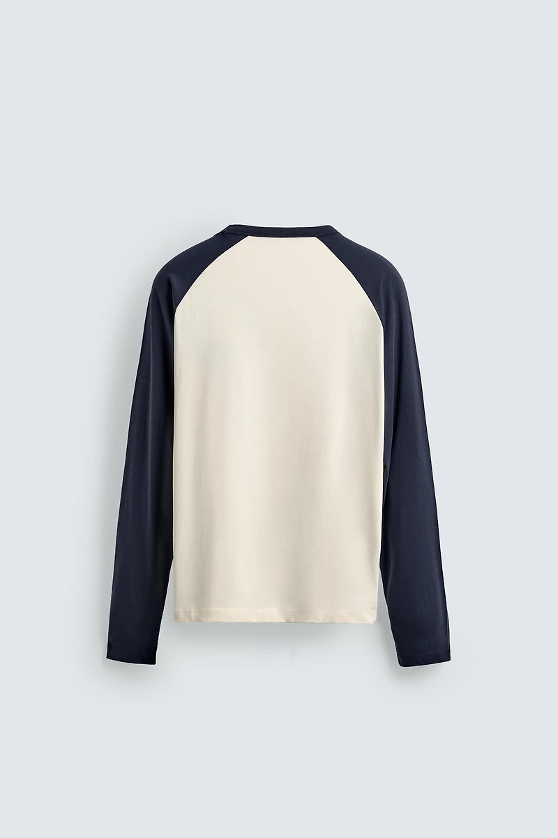 COLOR BLOCK RABBIT T-SHIRT