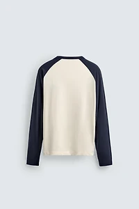 COLOR BLOCK RABBIT T-SHIRT