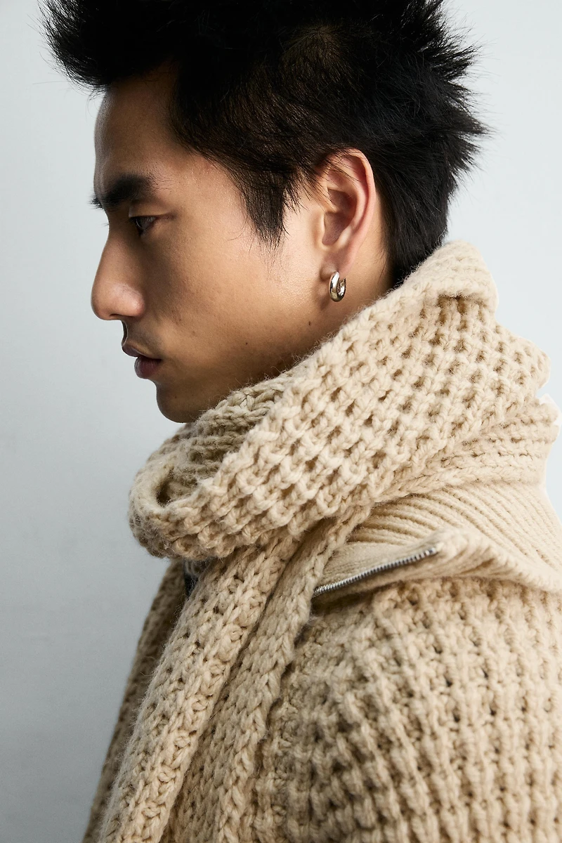 WAFFLE KNIT SCARF LIMITED EDITION