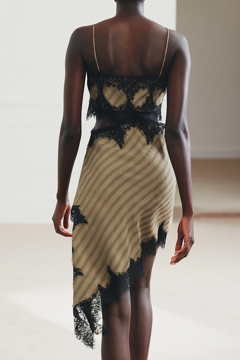 ROBE STYLE LINGERIE AJOURÉE ZW COLLECTION