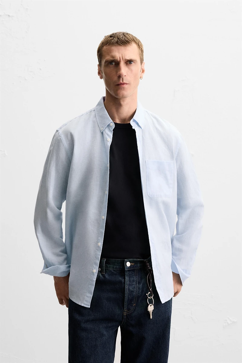 LINEN - COTTON SHIRT