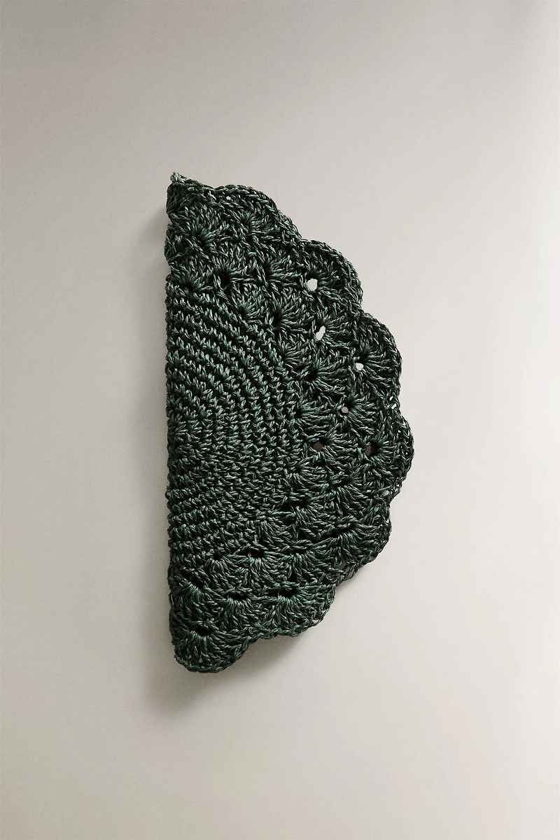 CHRISTMAS WOVEN PAPER PLACEMAT