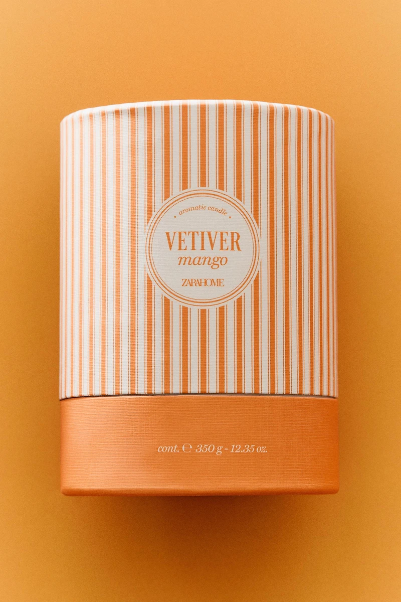 (300 G) VETIVER MANGO SCENTED CANDLE