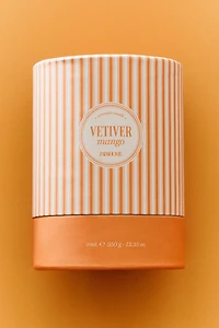 (300 G) VETIVER MANGO SCENTED CANDLE