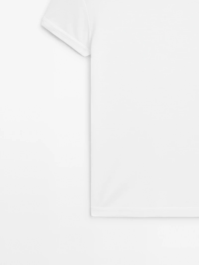 100% cotton short-sleeve T-shirt
