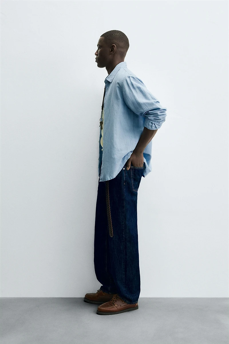 LIGHTWEIGHT DENIM SHIRT