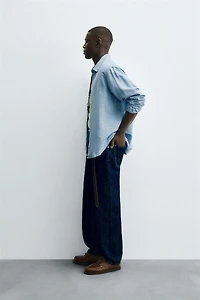 LIGHTWEIGHT DENIM SHIRT