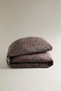 HOUSSE DE COUETTE ENFANT FLEUR NOËL