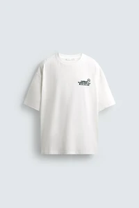 PRINTED TEXT T-SHIRT