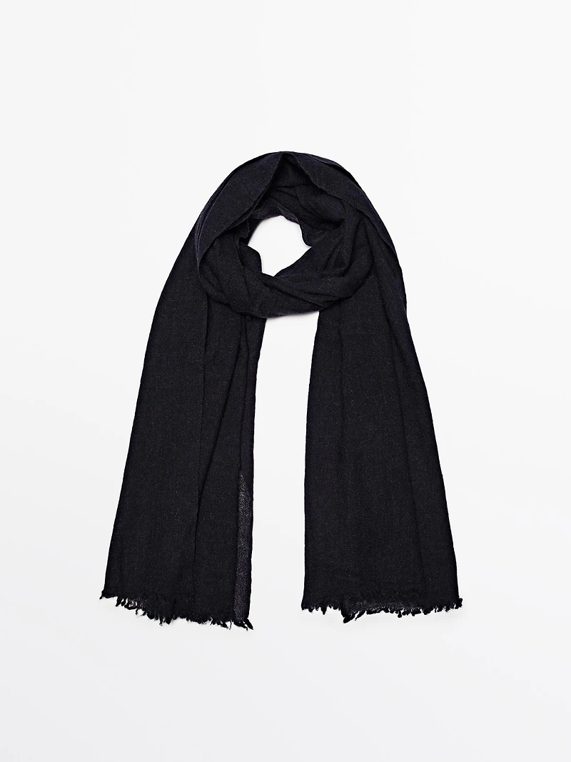 100% cashmere scarf