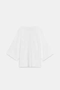 PULL EN MAILLE FLUIDE À COL V
