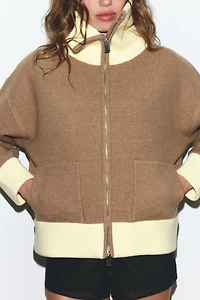 ZIP-UP CARDIGAN