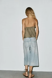 FLOWY STRAPPY TOP