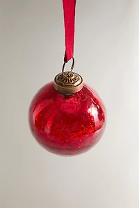 BOULE DE NOËL ROUGE
