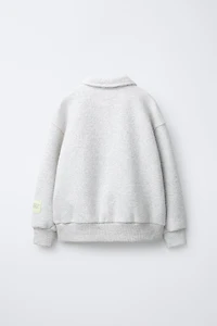 TEXTURED POLO AND WIDE LEG PANTS SET