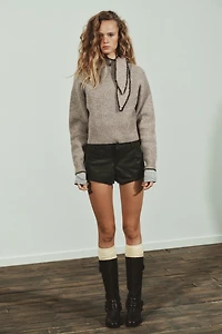 BOW KNIT JUMPER