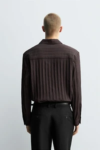 STRIPED JACQUARD SHIRT
