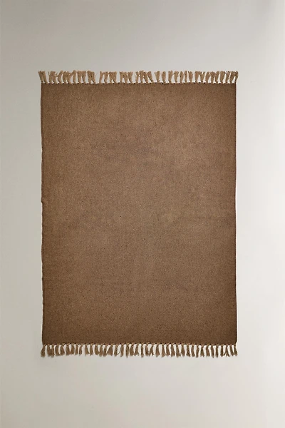 FRINGED BLANKET
