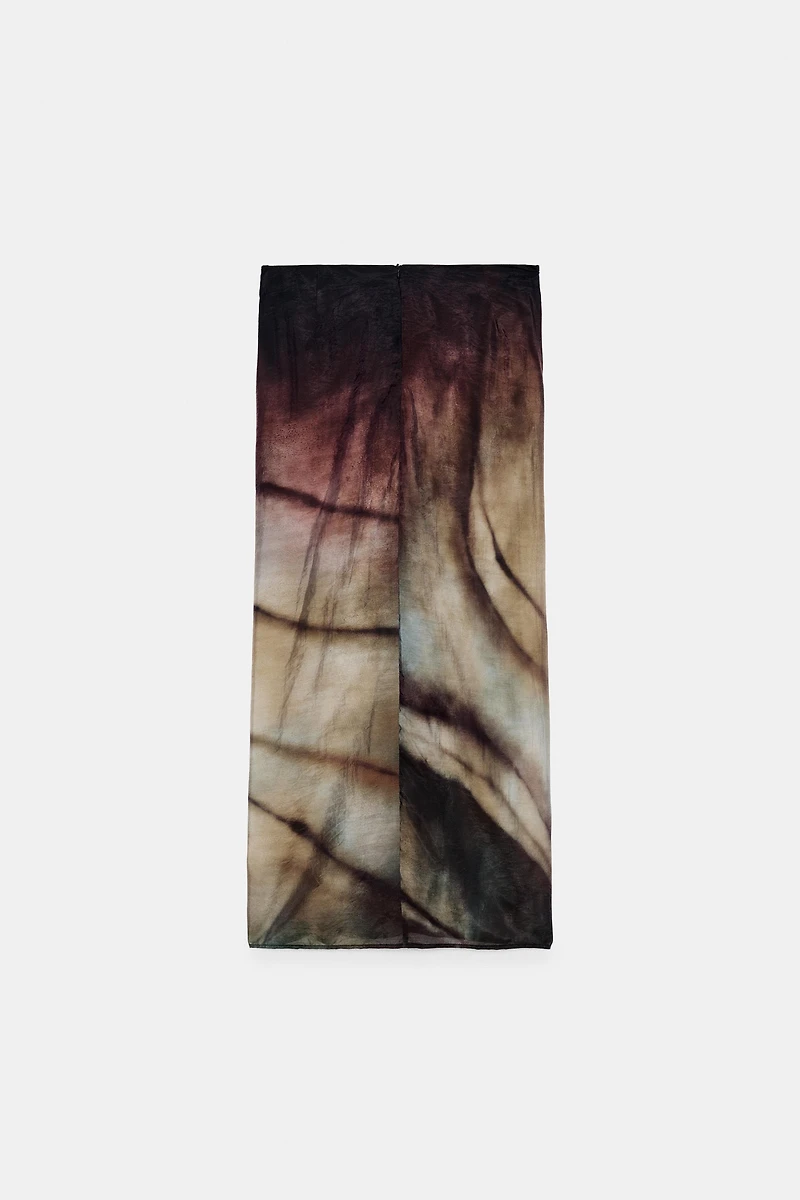 PRINTED KNOTTED PAREO