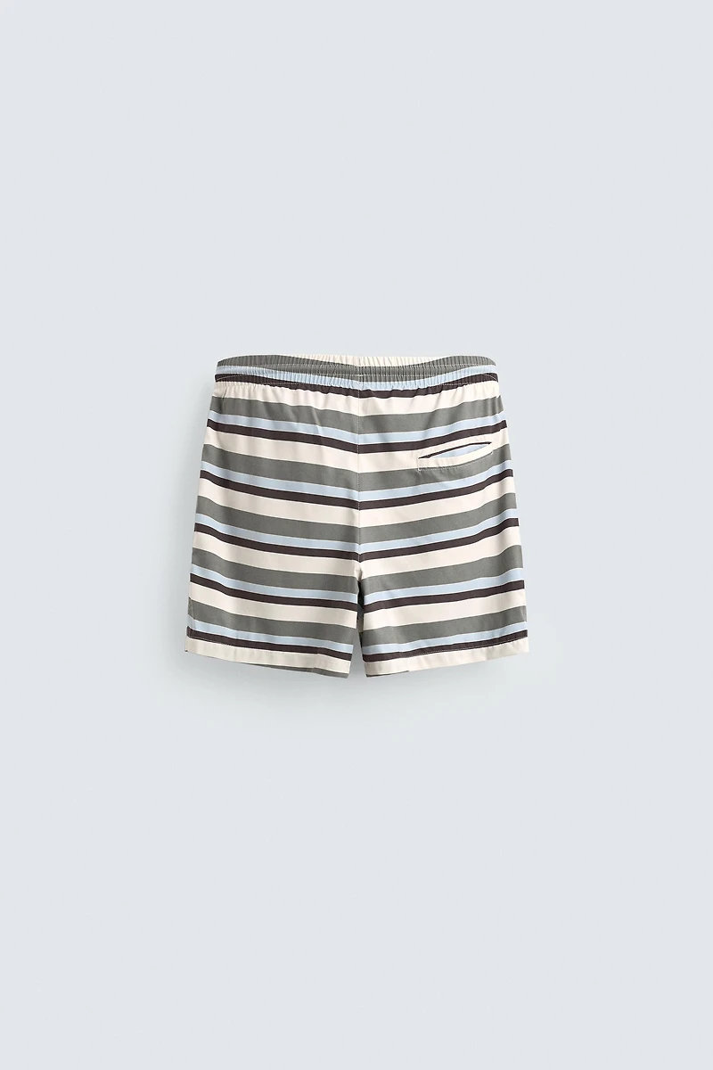 MID-STRIPE SWIMSUIT