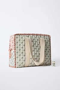 FLORAL DIAPER BAG
