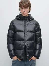 Veste matelassée satinée déperlante