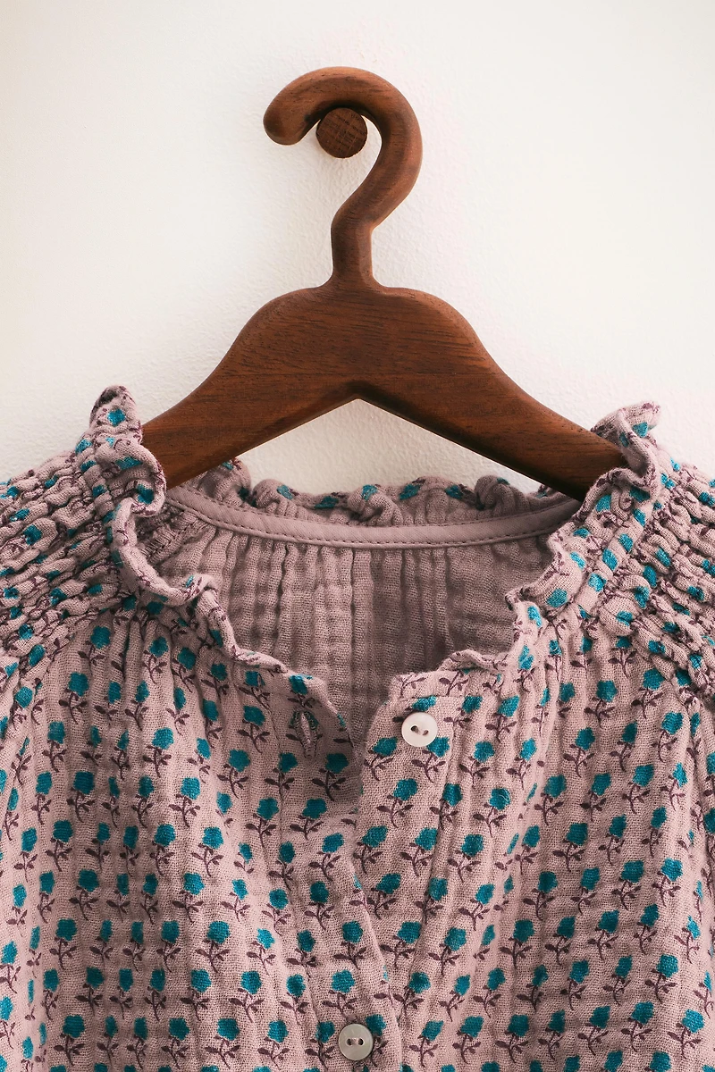ZARA TIMELESS - CHEMISE STRUCTURÉE IMPRIMÉE
