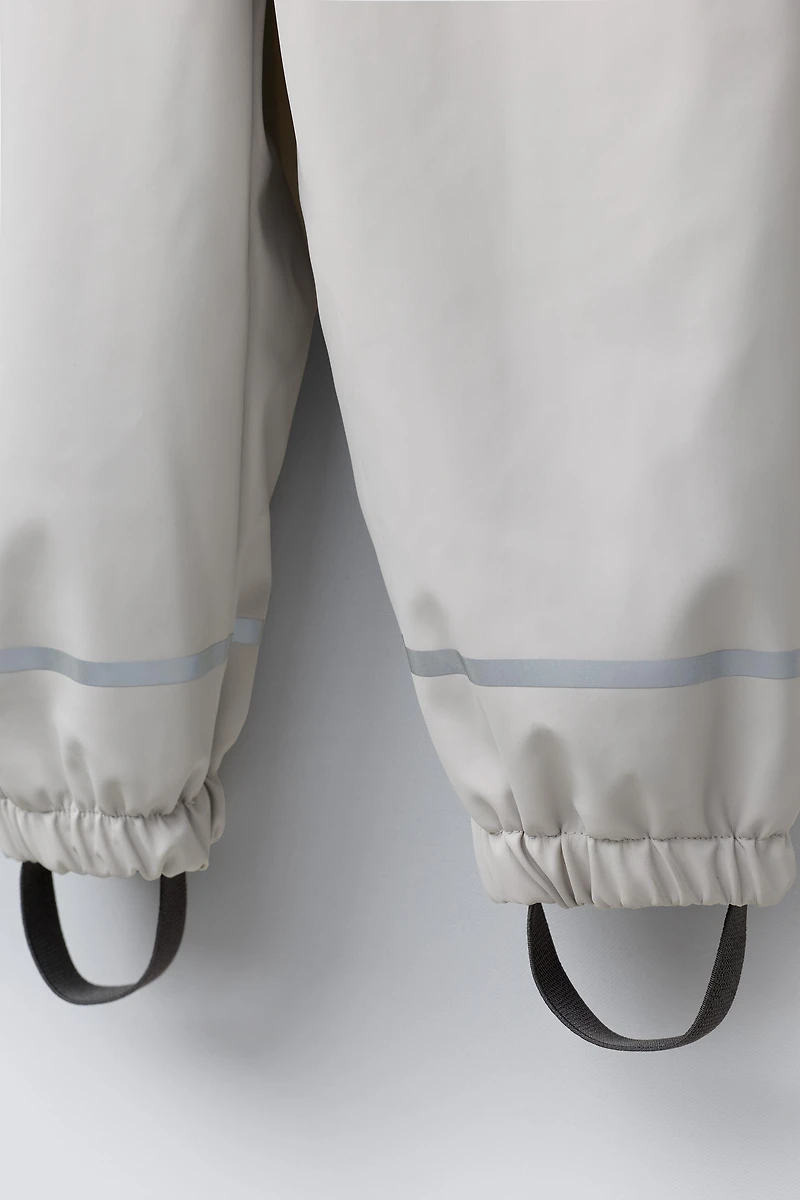 WATER-RESISTANT RUBBERIZED OVERALLS