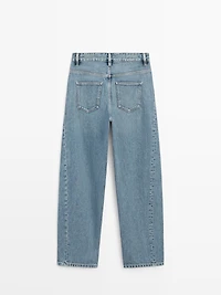 Jean balloon mid-rise