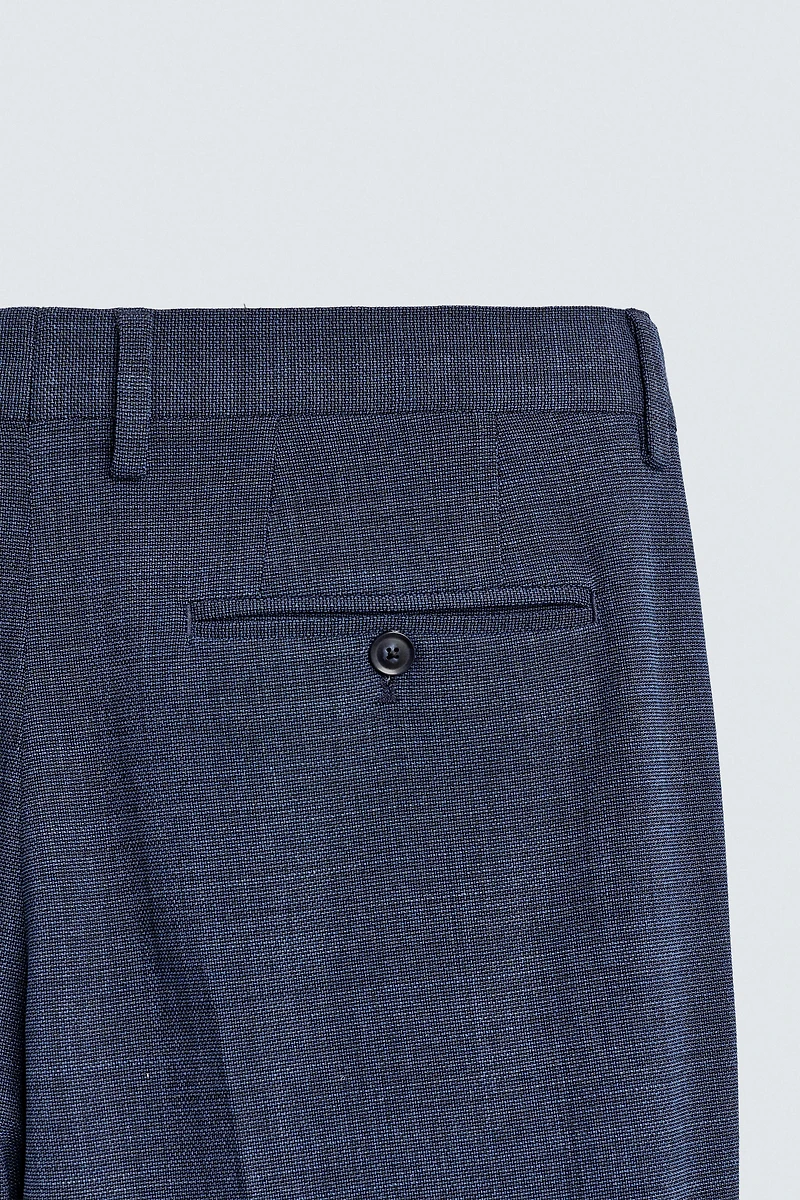 PANTALON DE COSTUME STRUCTUR