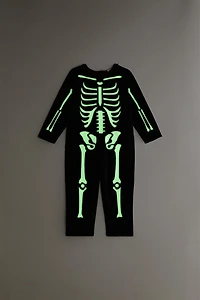 CHILDREN'S SKELETON HALLOWEEN COSTUME