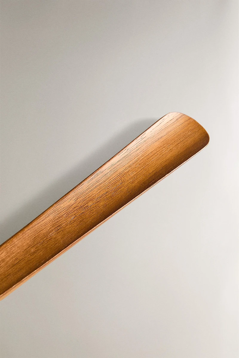 EXTRA LONG ACACIA WOOD SHOEHORN