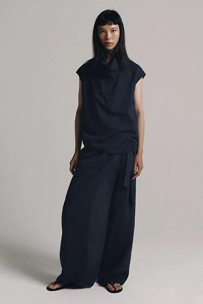 PANTALON PARÉO EN LIN ZW COLLECTION