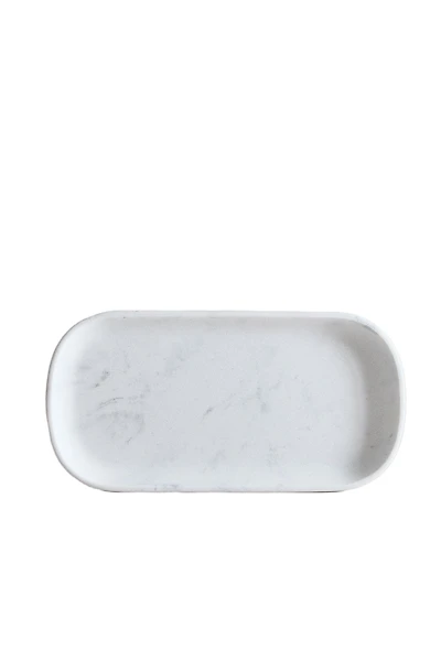 MARBLE-EFFECT BATHROOM TRAY