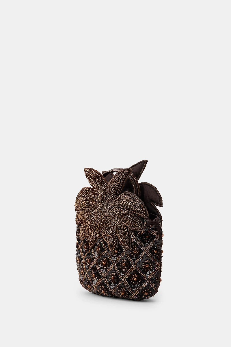 BEADED FRUIT MINI BAG