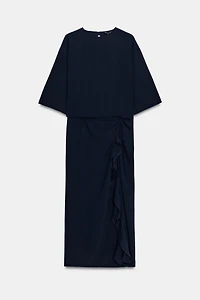 ROBE MI-LONGUE DRAPÉE ZW COLLECTION