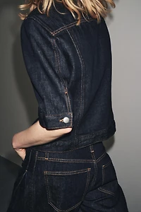 PATCH POCKET DENIM JACKET ZW COLLECTION
