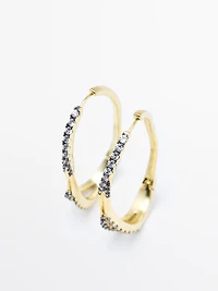 Boucles d’oreilles brillants