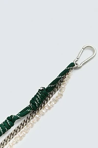 CHAÎNE COMBINÉE AVEC LACET