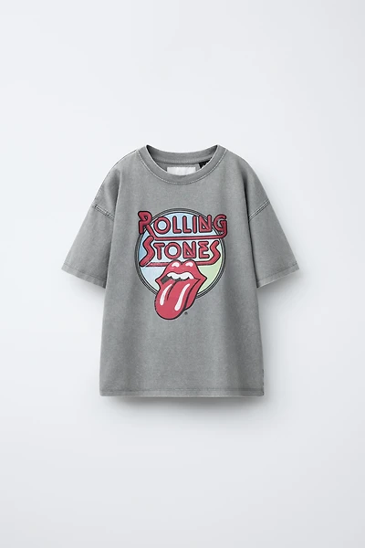 ROLLING STONES © WASHED EFFECT T-SHIRT