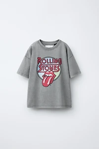 ROLLING STONES © WASHED EFFECT T-SHIRT