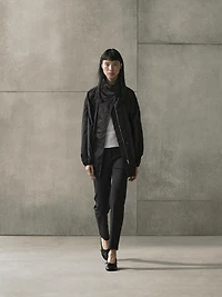 Bomber jacket with pocket details