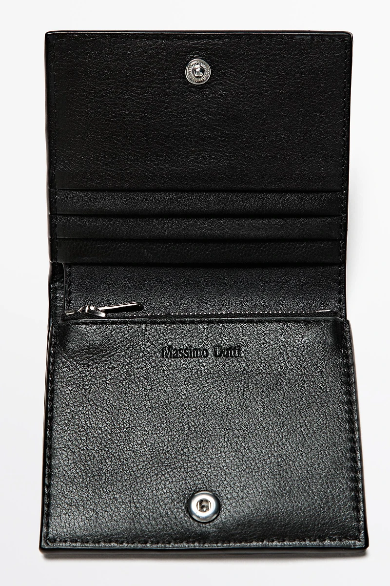 Nappa leather wallet