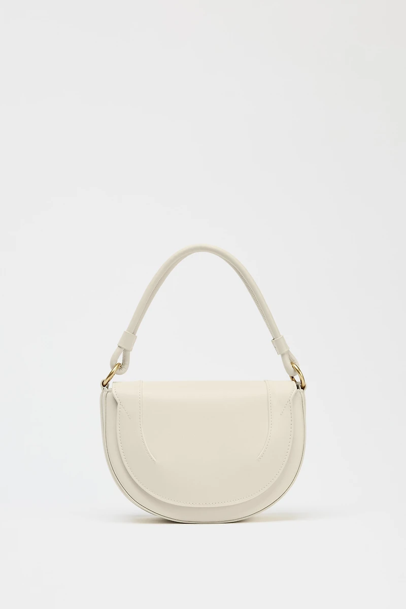 CANVAS STITCHING CROSSBODY BAG