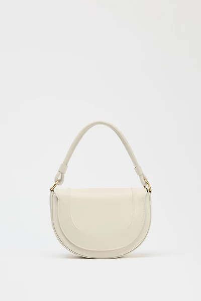 CANVAS STITCHING CROSSBODY BAG