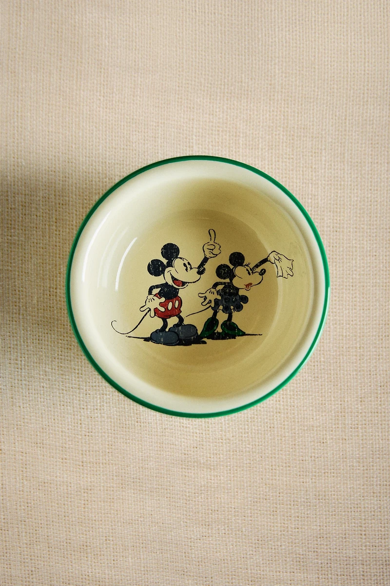 KIDS' CERAMIC MICKEY & MINNIE ©DISNEY BOWL