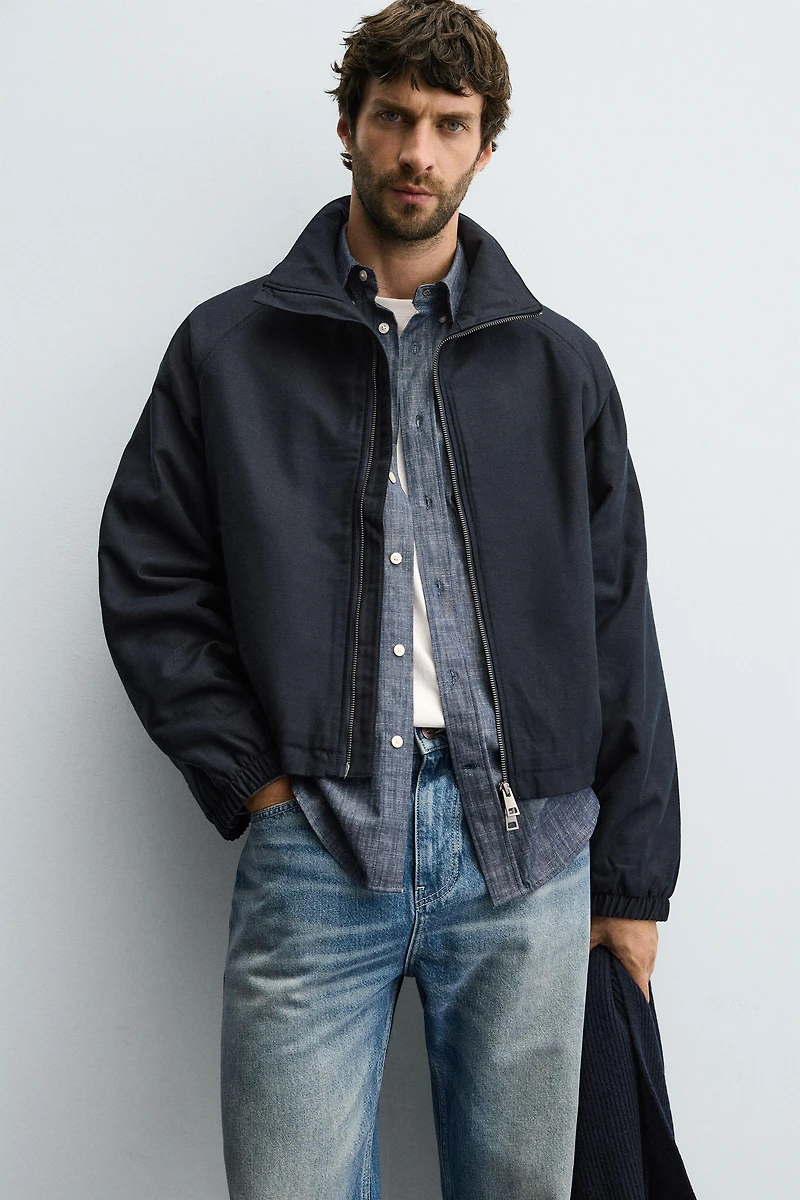 BLOUSON MATELASSÉ COUPE COURTE