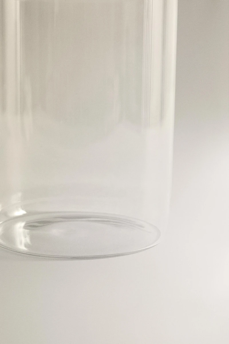 GLASS JAR WITH METAL LID