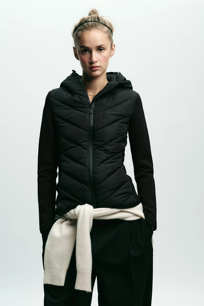 COMBINATION PUFFER JACKET